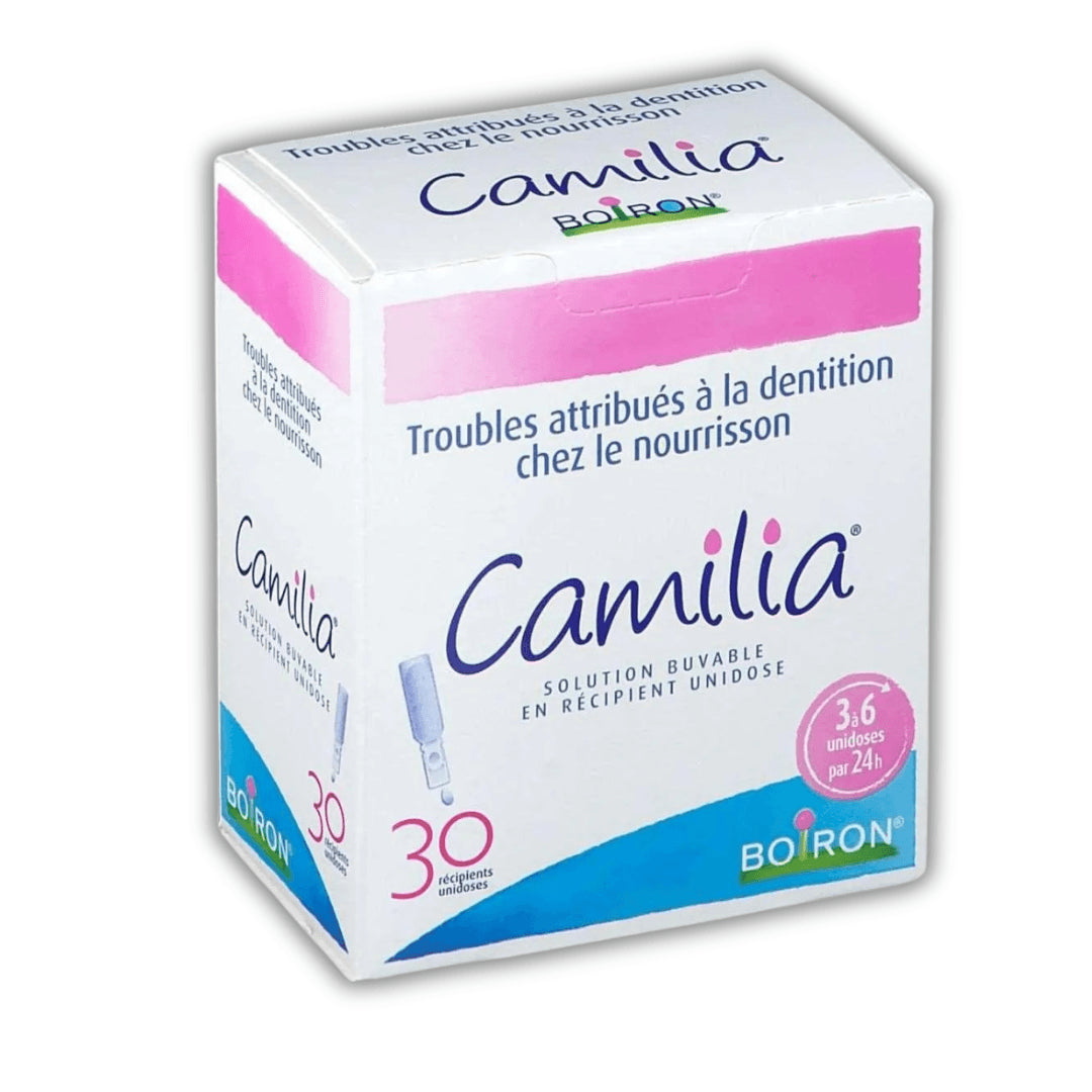 Camilia Dosettes homéopathiques pour troubles de dentition