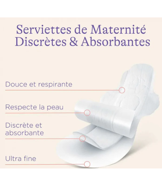 Lansinoh Serviettes Maternité Serviettes Extra-Absorbantes Taille M 2+ semaines