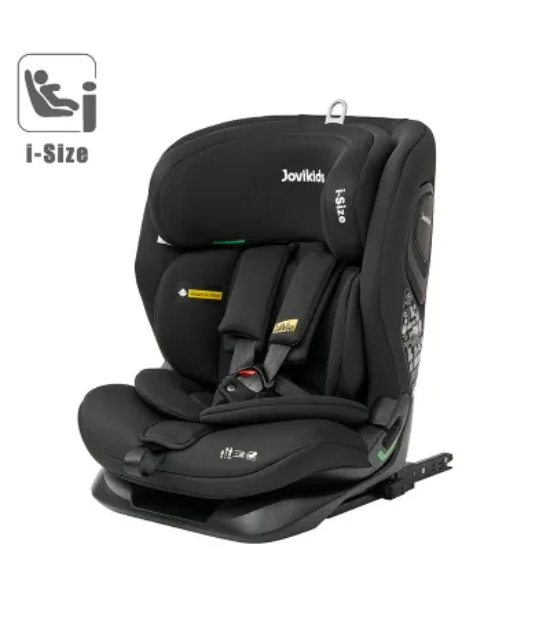 Siège Auto Groupe 1/2/3 Black Rembourre Jovikids