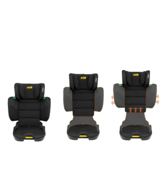 Siege Auto Groupe 2/3 Pliable Black Jovikids