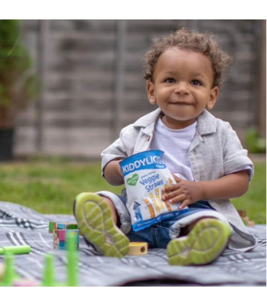 Kiddylicious Veggie Straws Saveur Fromage | Dès 9 mois | Sans Gluten