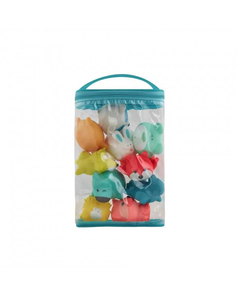 Jouets de bain Rigolos Splash (x10) Badabulle