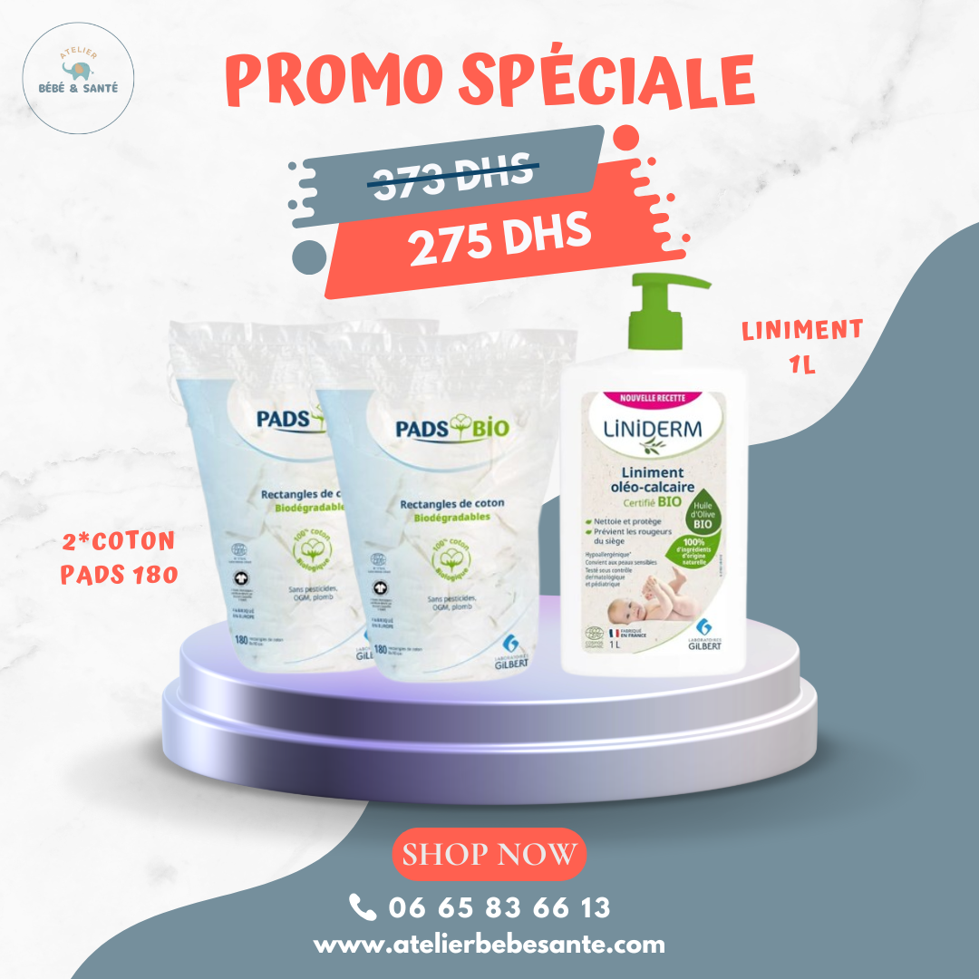 PROMO - Pack Liniment et Coton pads