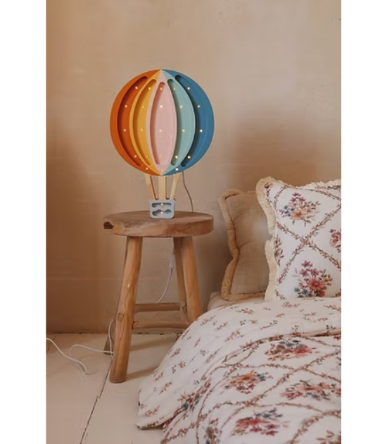 Lampe Hot Air Baloon Retro Rainbow - Little Lights