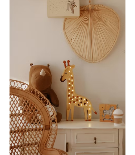 Lampe Giraffe Affrican Yellow - Little Lights