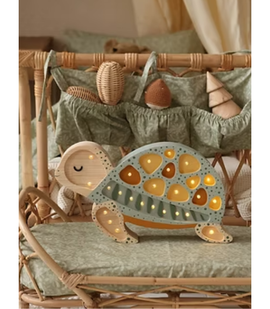 Lampe Turtle Galapagos Sage - Little Lights