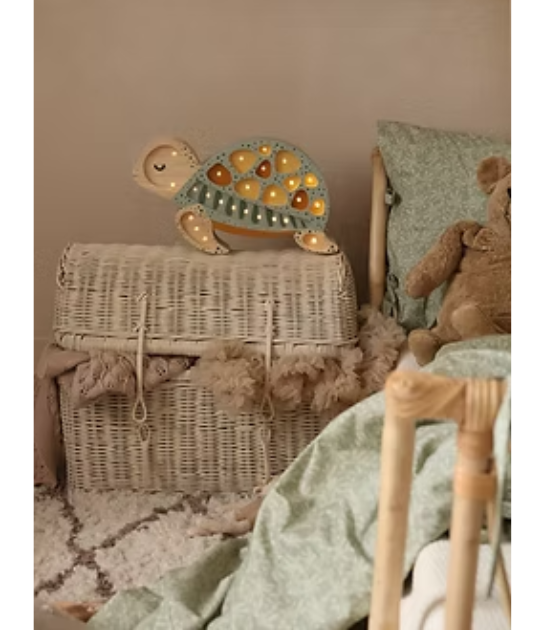 Lampe Turtle Galapagos Sage - Little Lights