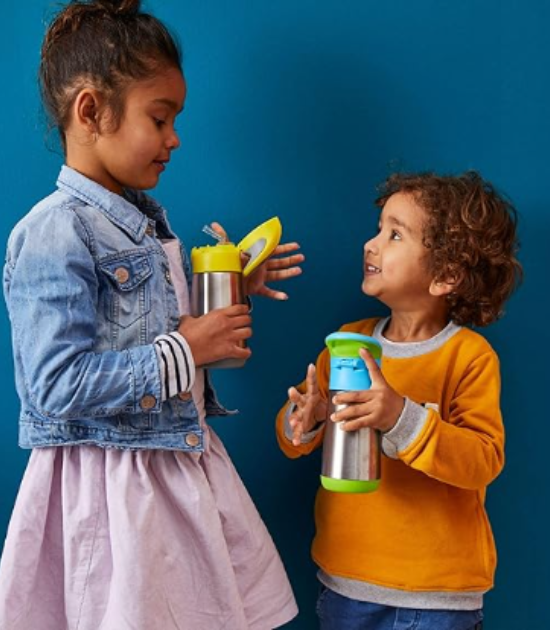 BBox Gourde isotherme à paille 350ml - Lemon Sherbet