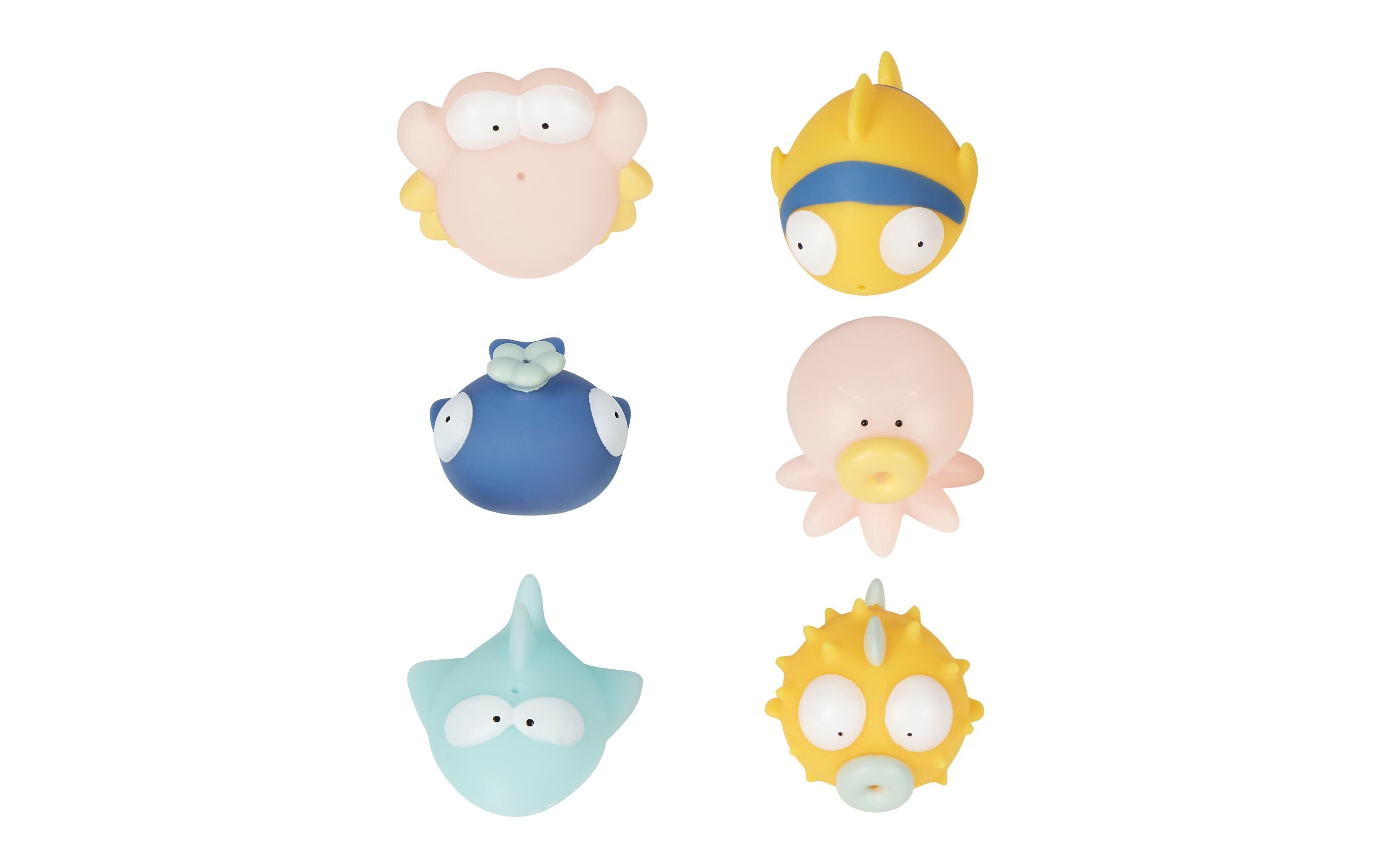 Jouet pour le bain Rigolo Splash figurines à éclabousser Lot de 6