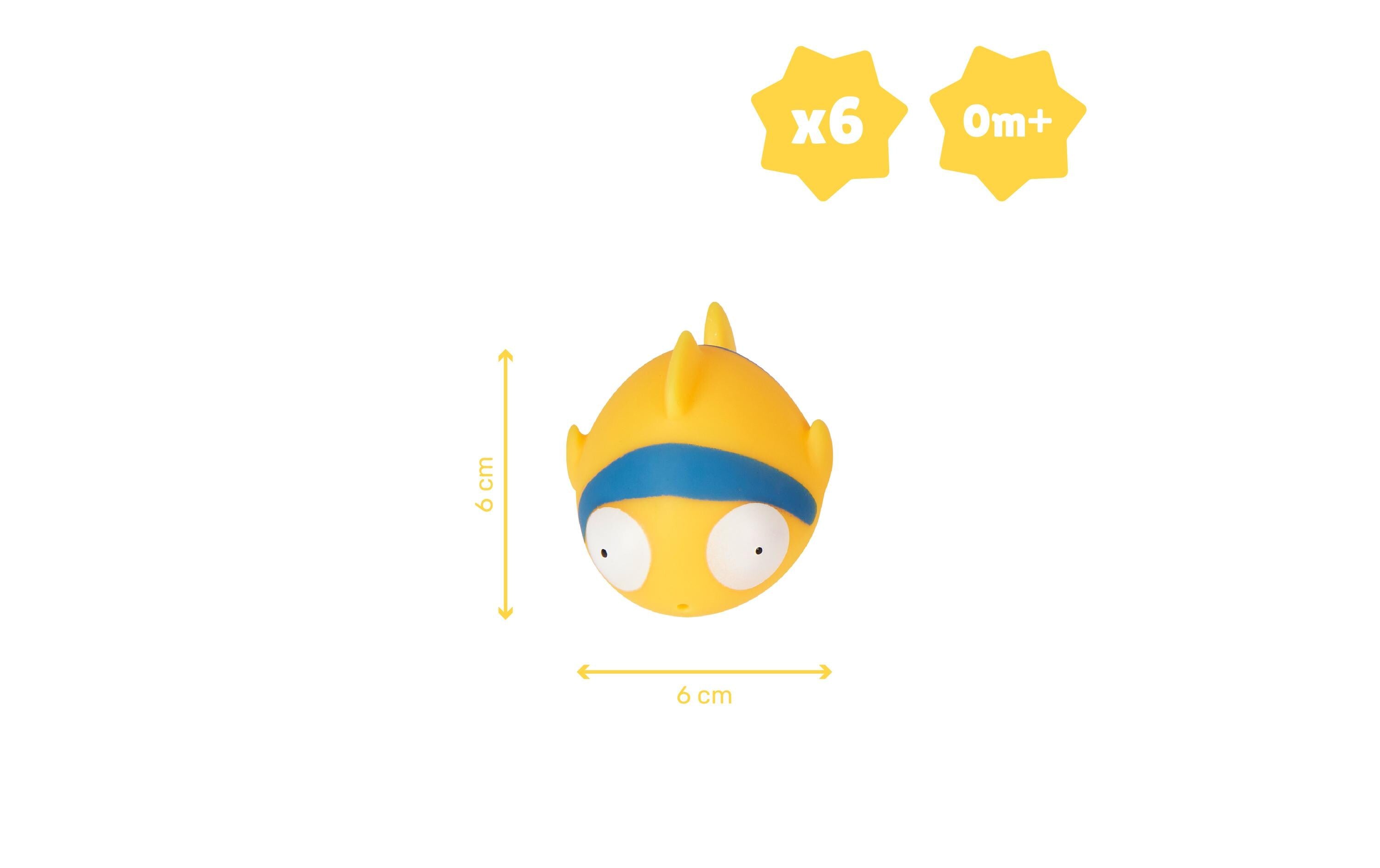 Jouet pour le bain Rigolo Splash figurines à éclabousser Lot de 6