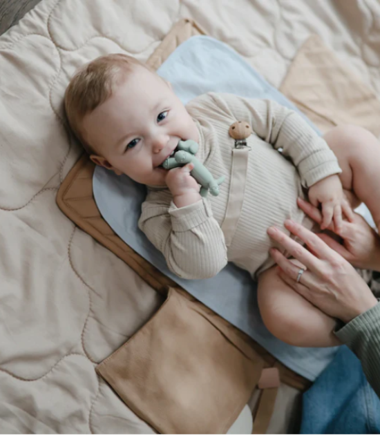 Matelas à langer portatif - Naturel