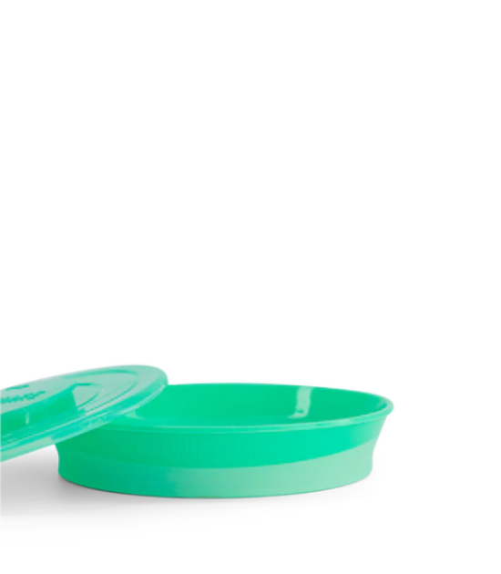 Assiette avec couvercle - Vert
