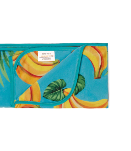 Couverture en velours - Banane