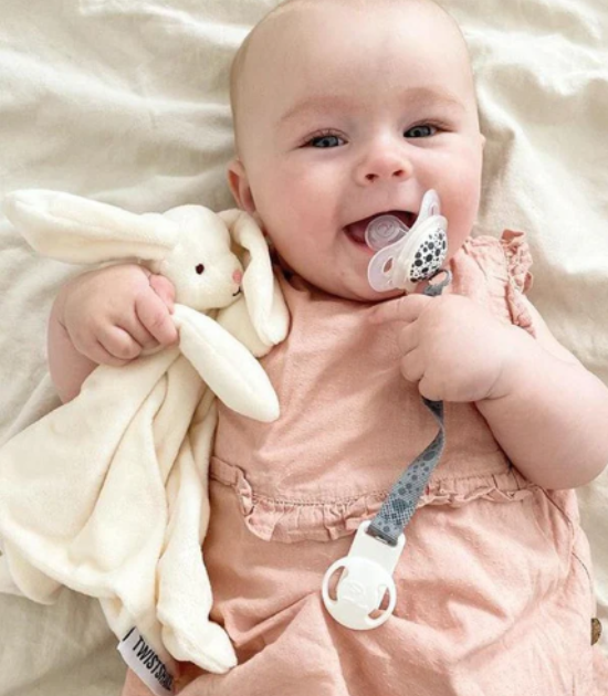 Attache-tétine - Blanche