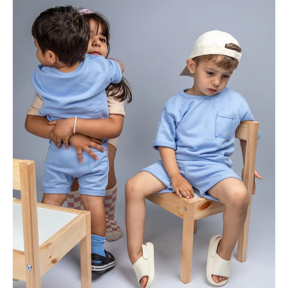 Shems Kids Set SIMBA Bleu Ciel pour Bébé