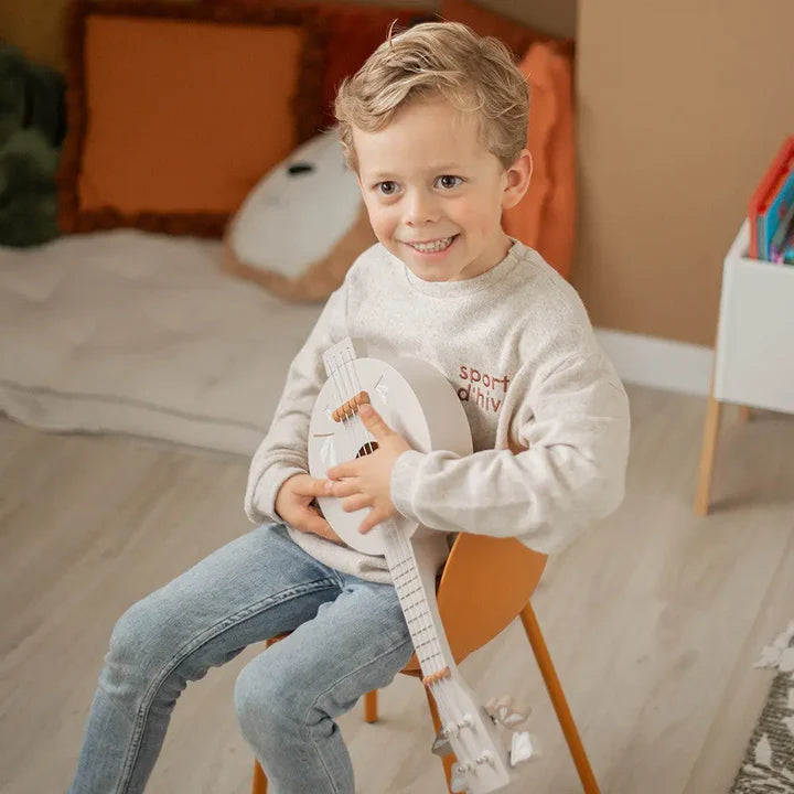 Banjo en bois - Nougat +12M