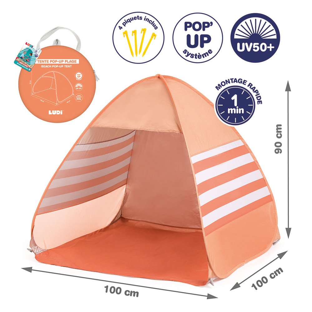 Abriplage Pop-Up UV50+ -Orange