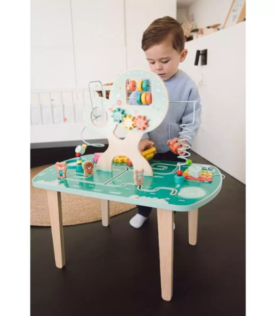 One Two Fun - Table d'activités en bois