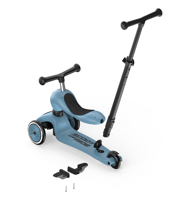 Trottinette Highwaykick 1 Push & Go - Steel - Scoot and Ride