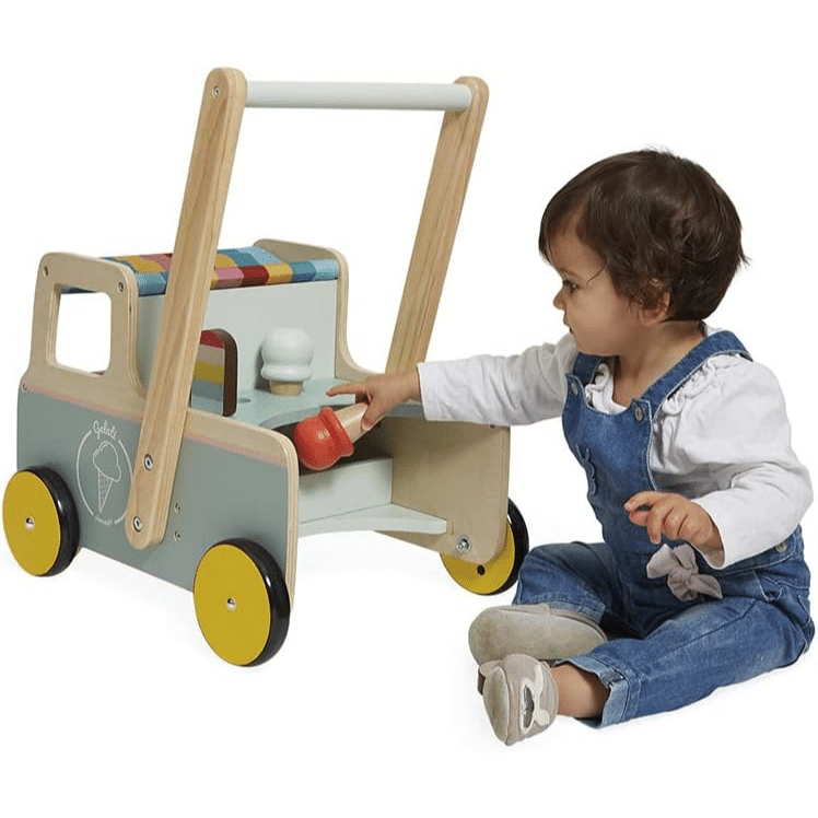 Chariot de marche marchand de glaces