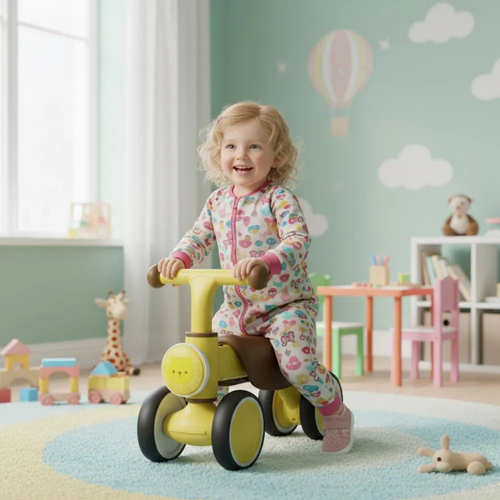 Vélo d’équilibre pour enfants - Jaune