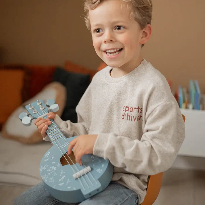 Banjo en bois - Bleu +12M