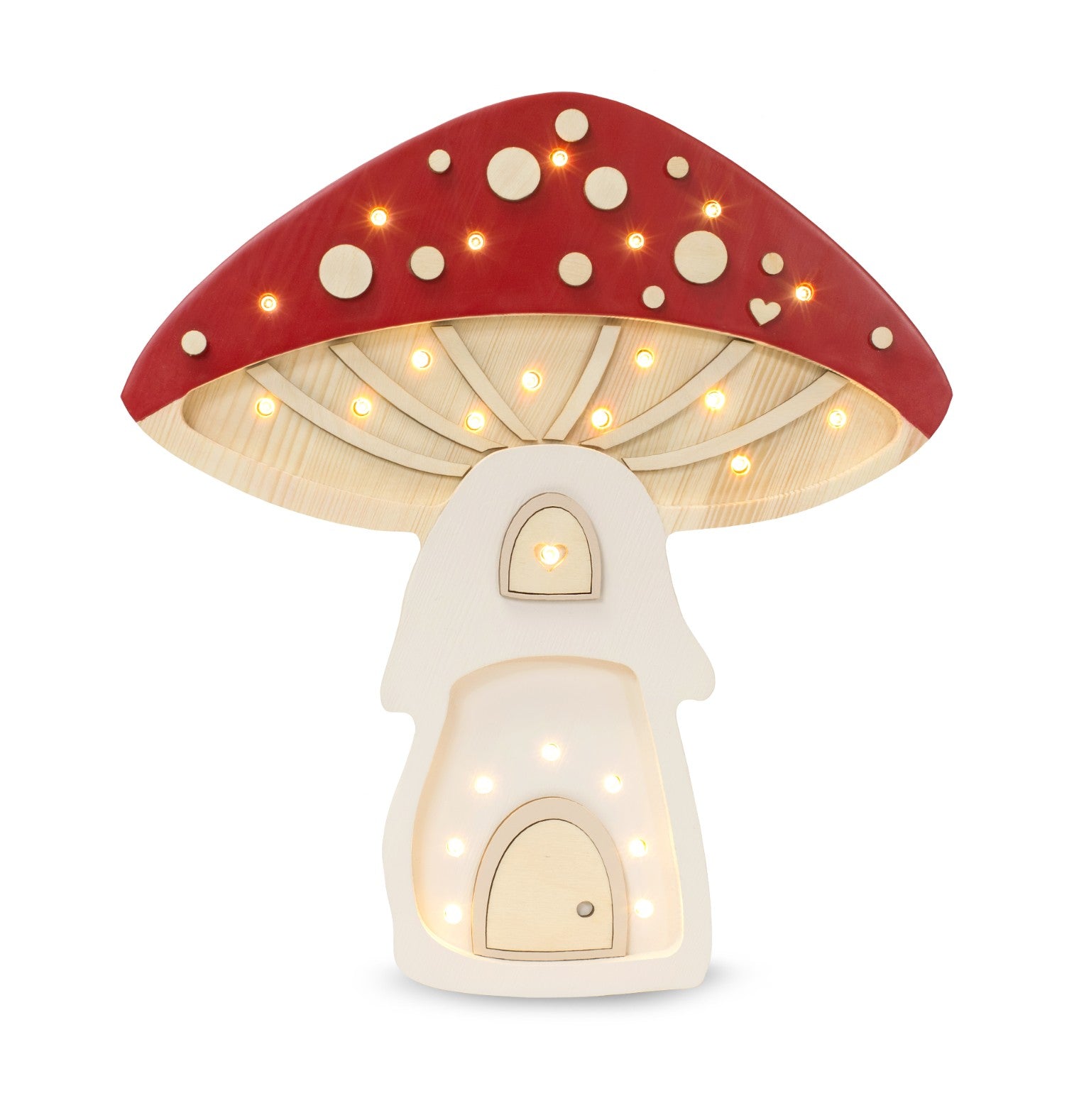 Little Lights Mushroom House Lamp | Fairies Toadstool