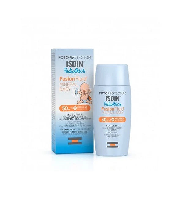 ISDIN Fotoprotecteur Fusion Water mineral bébé Pediatrics spf50+ 50ml
