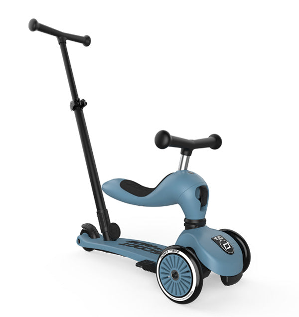 Trottinette Highwaykick 1 Push & Go - Steel - Scoot and Ride