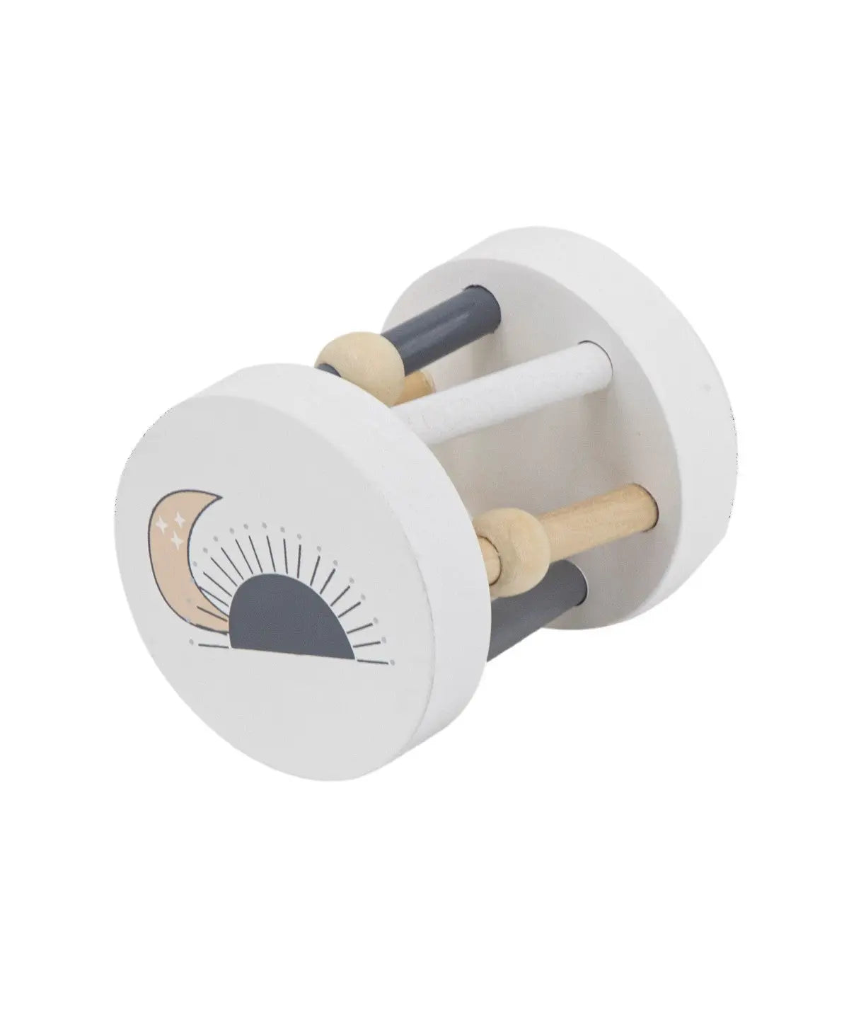 Hochet roulant en bois +12M