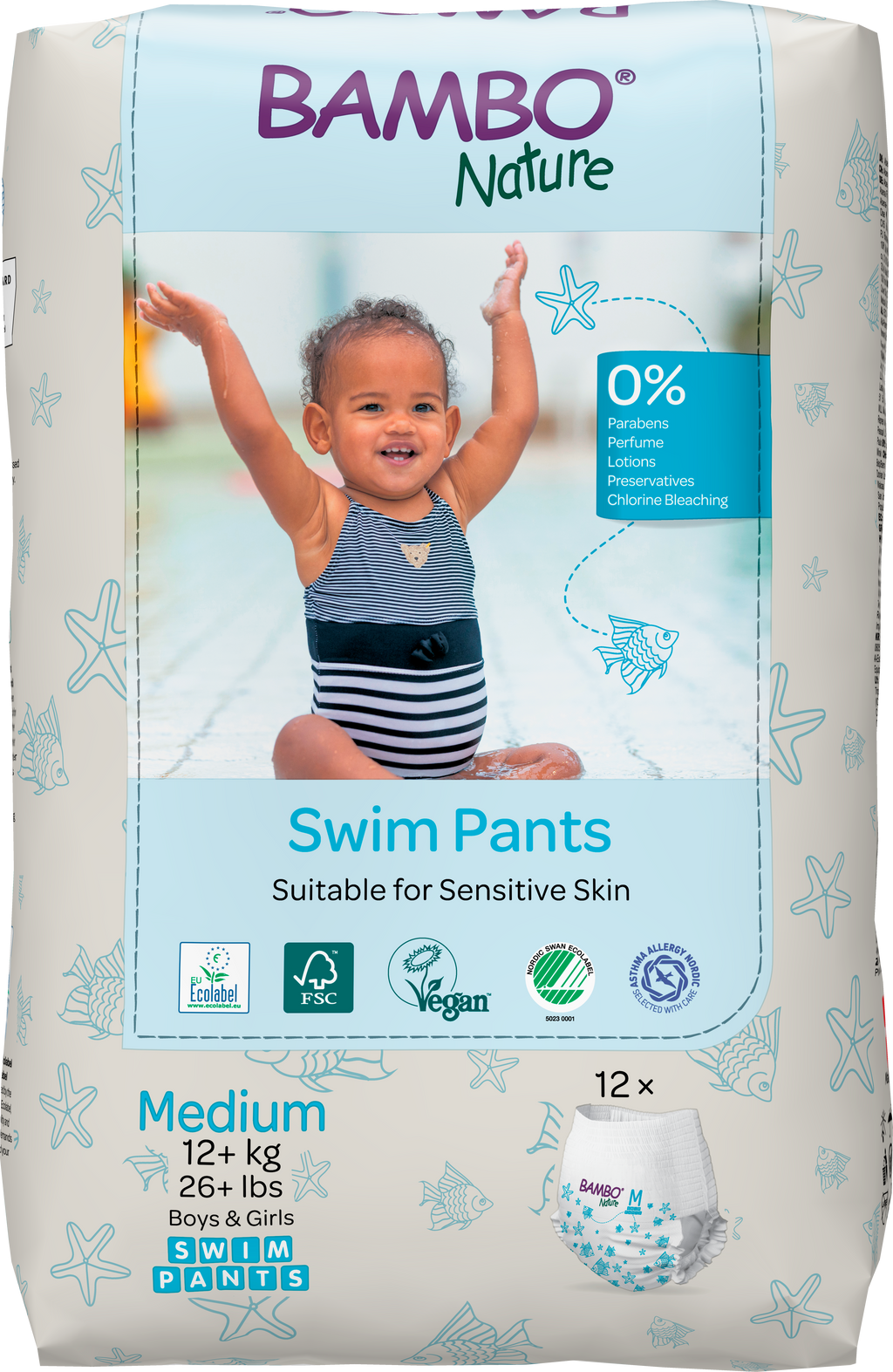 Couches de bain - Bambo Taille M