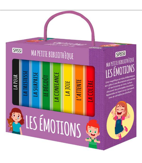 Ma petite bibliothèque : les émotions