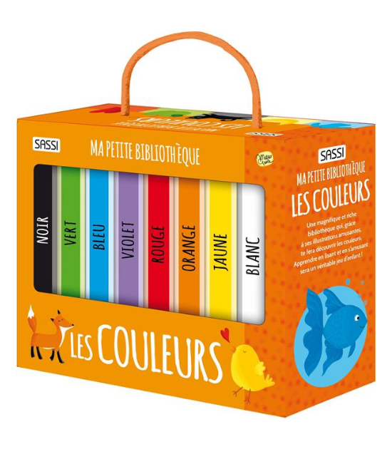 Ma petite bibliothèque : les couleurs