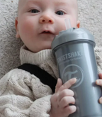 Straw cup - Pearl Grey