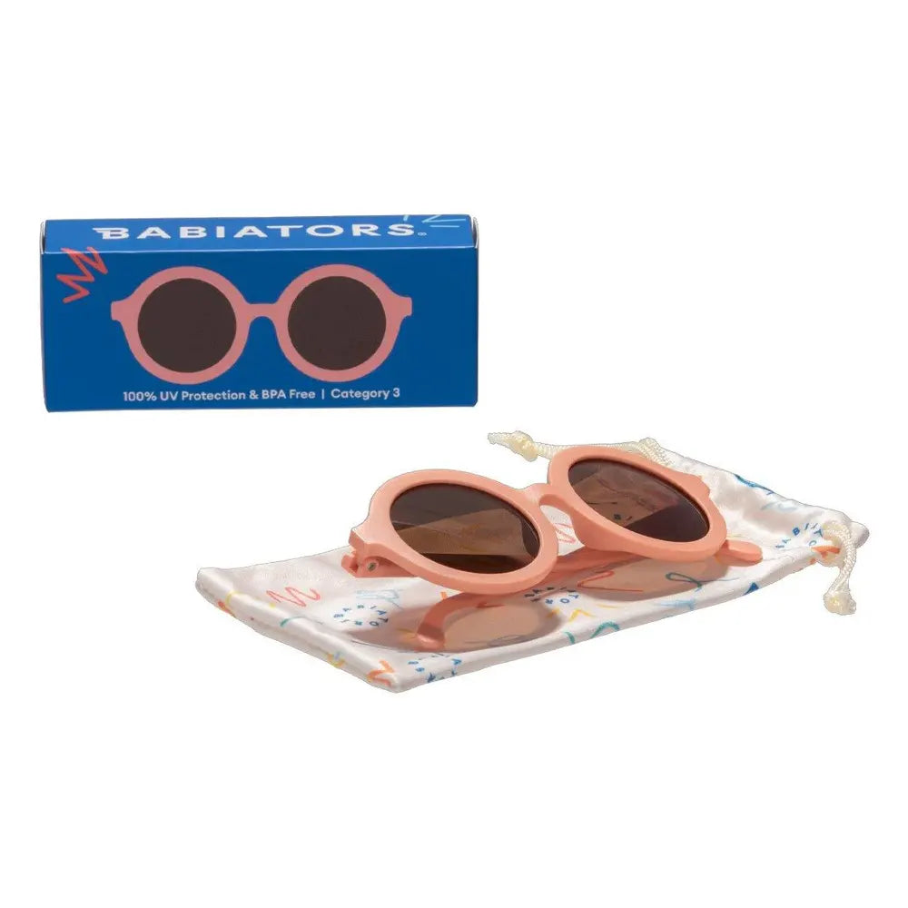 Babiators Lunettes de Soleil Rondes 3-5 Ans - Peachy Keen