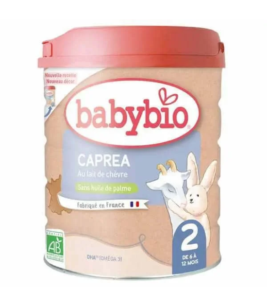 Babybio Capréa 2 Lait de chèvre Bio 800g