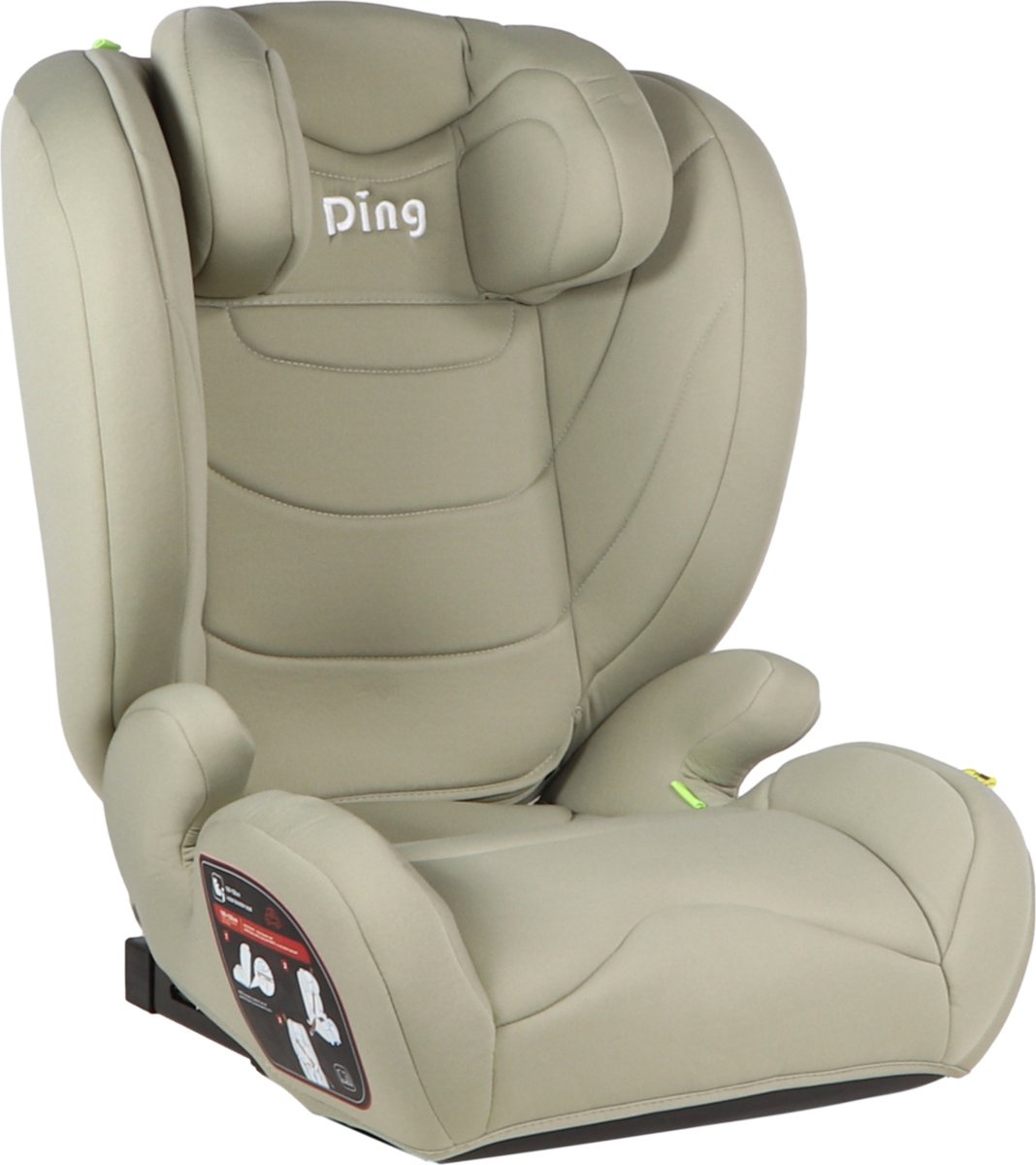 Ding Owen Siège auto i-Size vert olive 100-150 cm