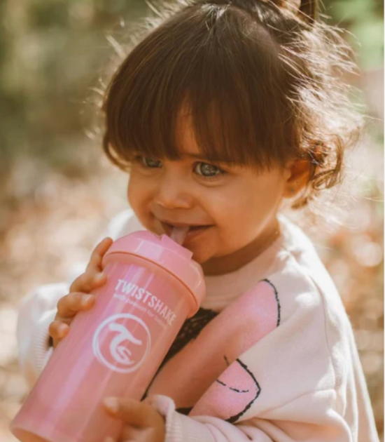 Straw cup - Pearl Pink