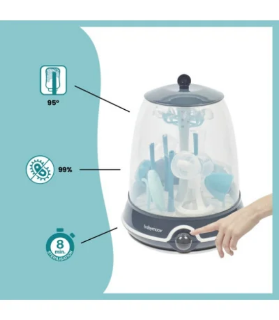 Stérilisateur électrique Turbo vapeur(+) Babymoov