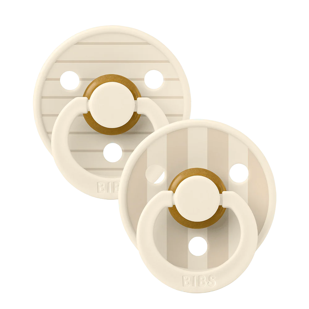 Bibs STUDIO Colour 2 Pack Pin - Ivory Vanilla Mix