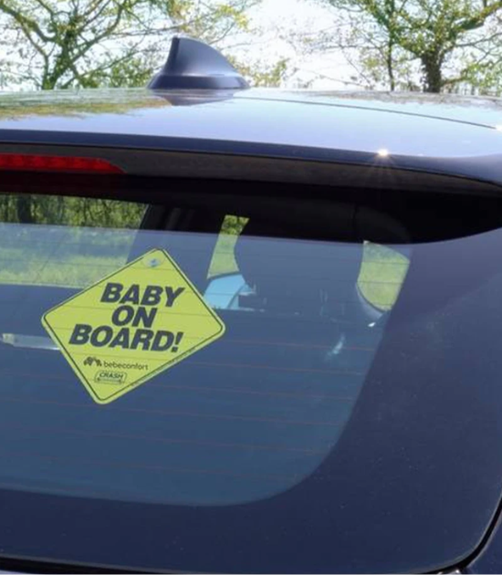 Baby On Board Sticker Plastifié English - Bébé Confort