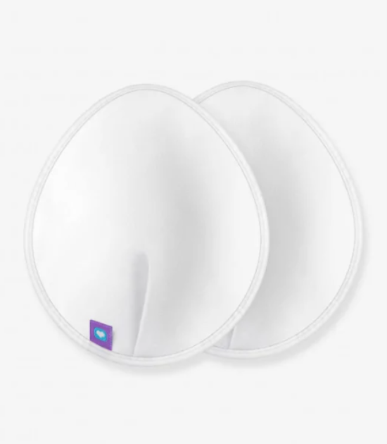 Lansinoh Coussinets d'allaitement lavables x4 blancs