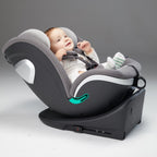 Ding Mace Noir/Gris 360° Siège Auto i-Size 0-36kg