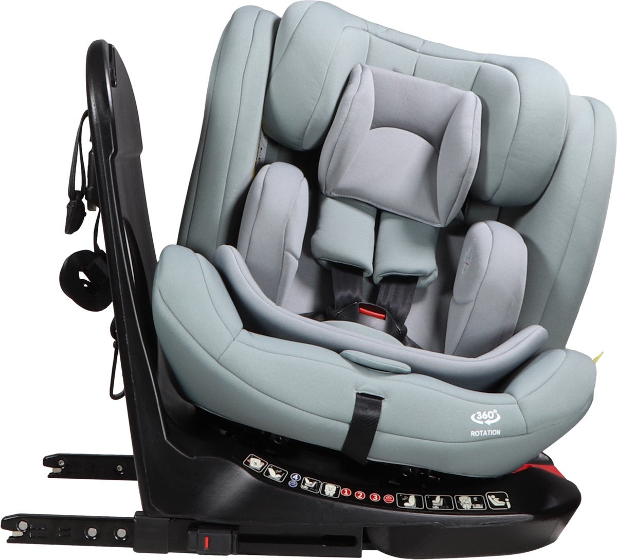 Siège auto Ding Sky Blue 40-150 cm 360° i-Size