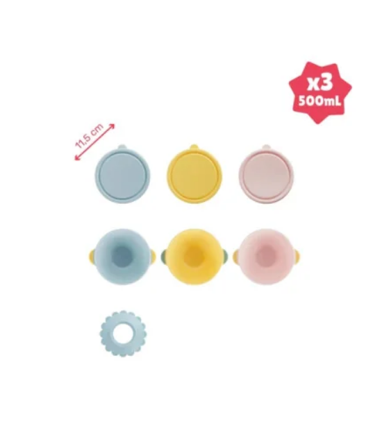 Bols Fun Color (x3) Badabulle