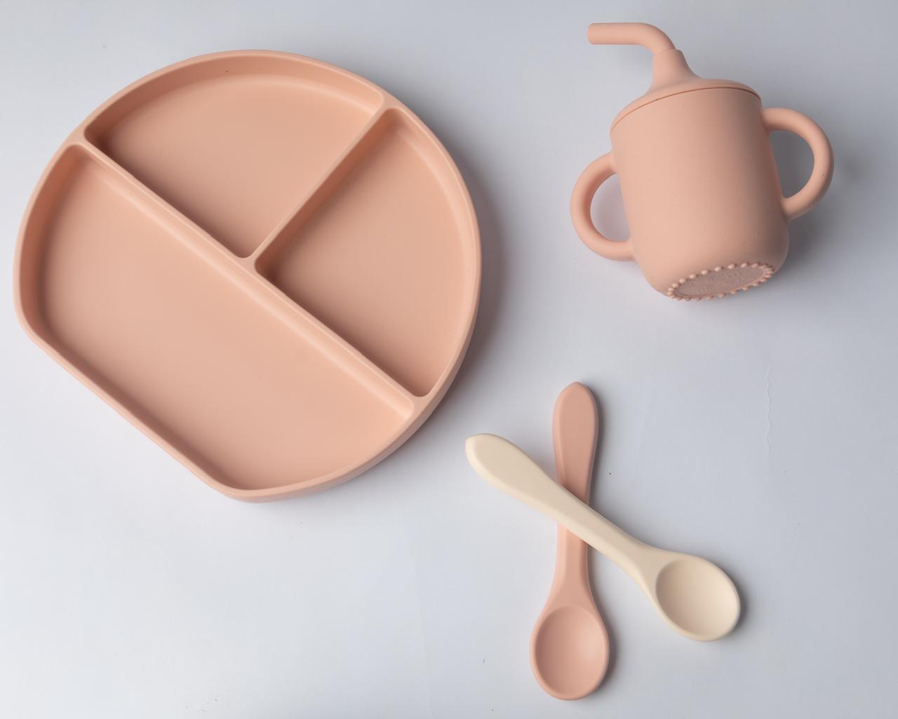 YUMMY Coffret Repas Silicone 6M+