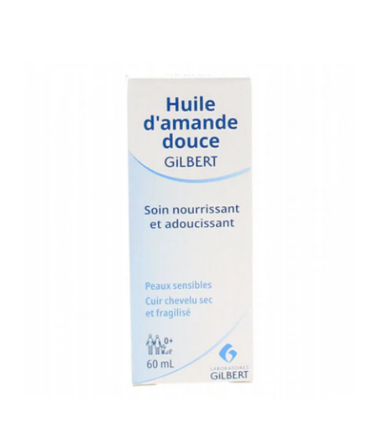 Gilbert huile d'amande douce - 60ml