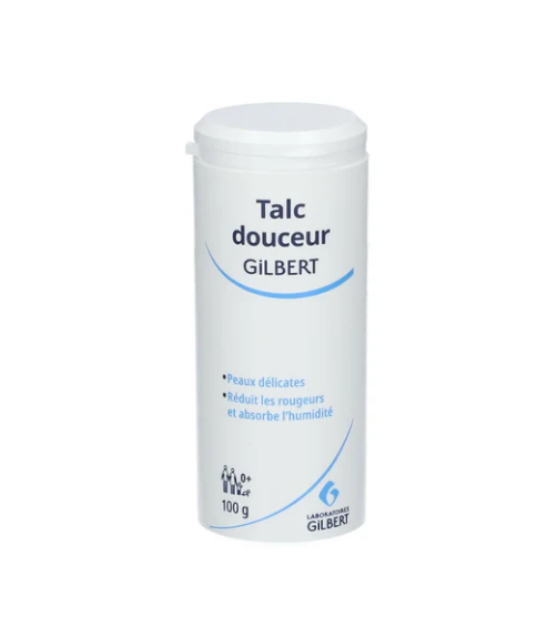 Gilbert Talc douceur, flacon poudreur 100g