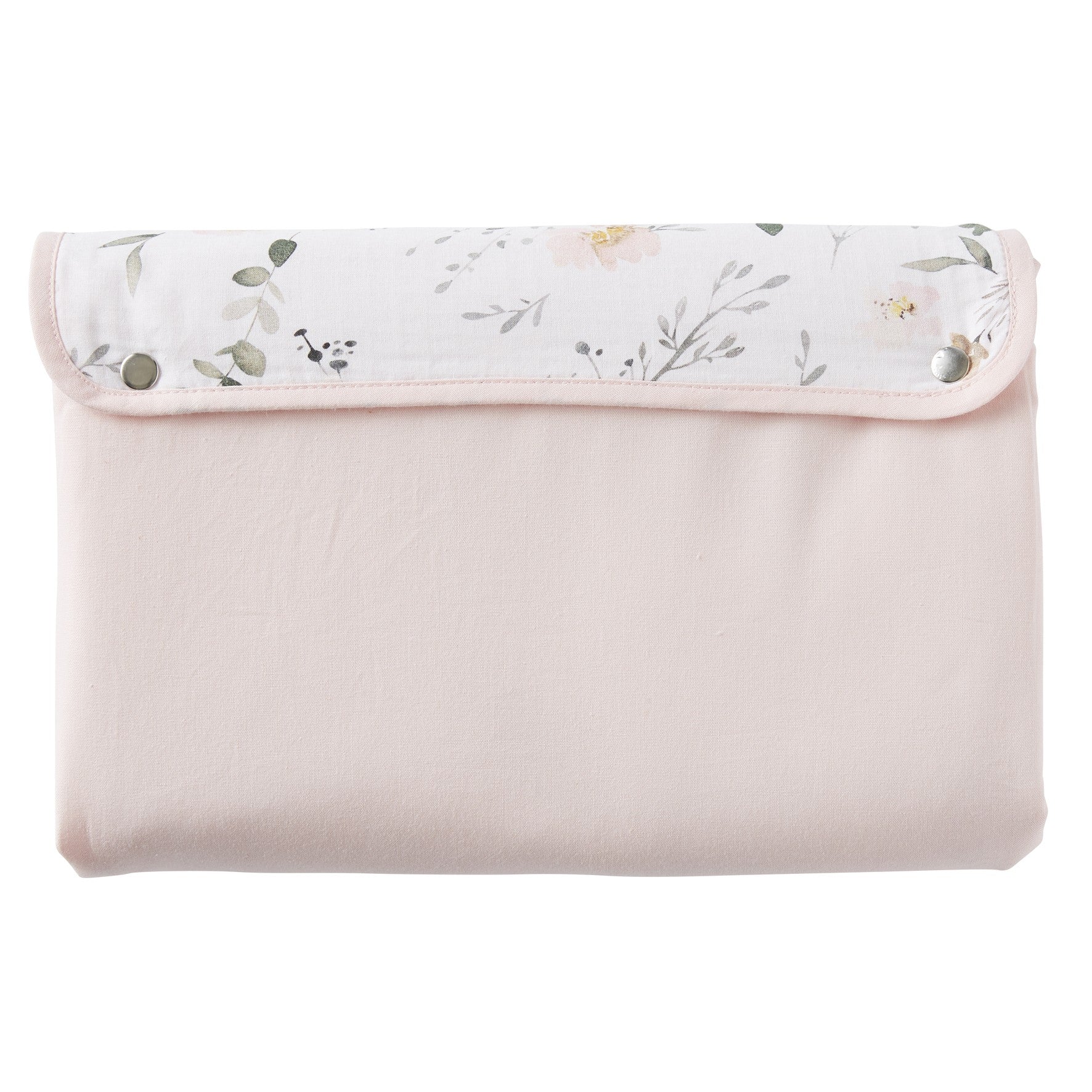 Tapis à langer nomade imp. botanique / blush