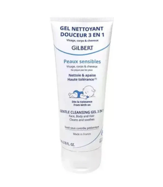 Gilbert Gel Nettoyant Douceur 3 en 1 - 200ml